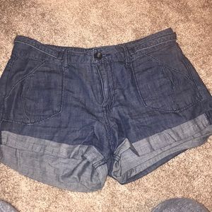 soft jean shorts